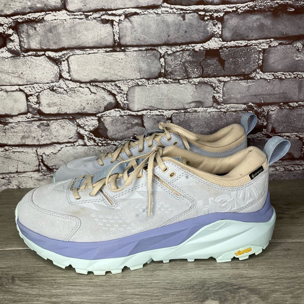 Hoka One One Kaha Low GORE-TEX Arctic Ice Purple Gym Shoes Men 11M US/45 1/3EU - Picture 15 of 16